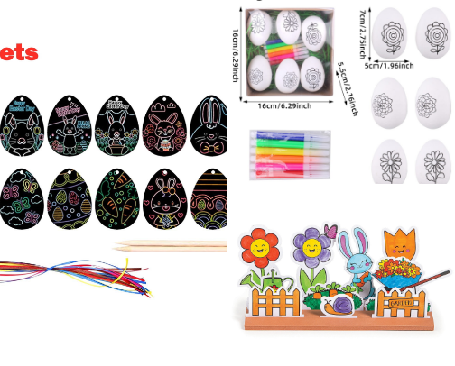 Easter Arts and Crafts Kids Will Love #Walmartpartner cover photo collage