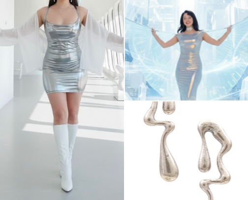 Y3K Futuristic Clothes cover photo collage