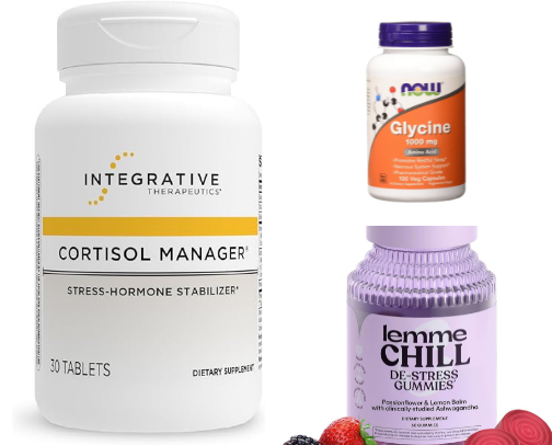 Skin, Sleep & Mood Supplements 💊 cover photo collage