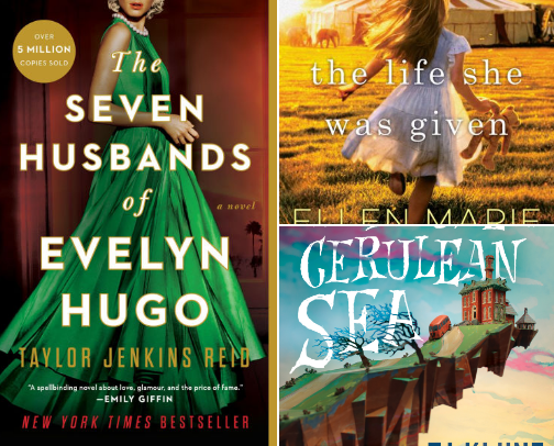 My favorite book recs: leisure and travel reads! cover photo collage
