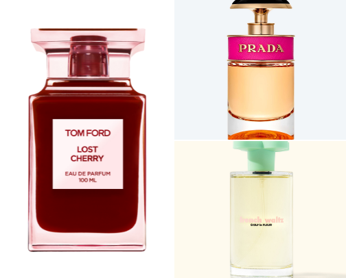 my favorite scents 🖤 cover photo collage