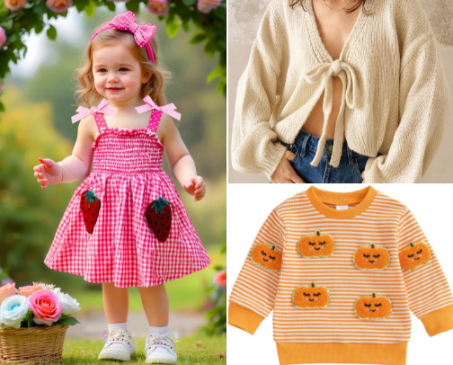 Toddlers Girl Outfits from SHEIN that I have purchased cover photo collage