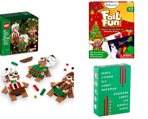 Christmas Gifts & Stocking Fillers for Kids cover photo collage