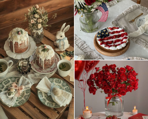 Holidays cover photo collage