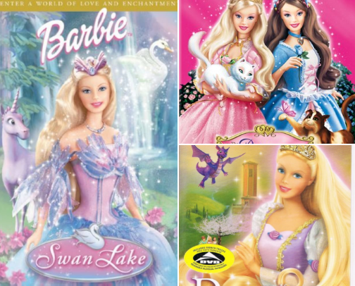 My daughters FAV Barbie Movies! cover photo collage