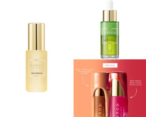 Skin care cover photo collage