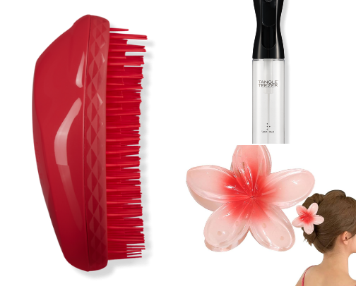 Hair care besties cover photo collage