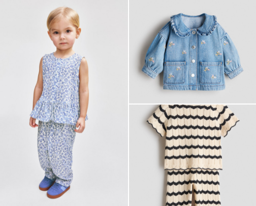 Top 10 toddler girl outfits for SS26 cover photo collage