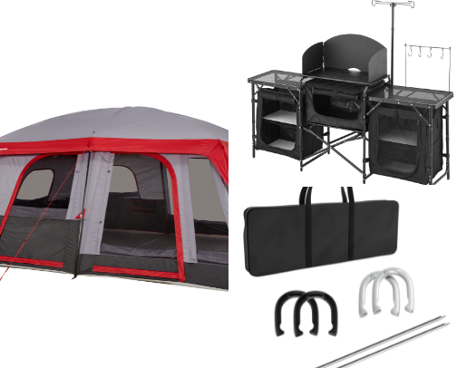 For Camping cover photo collage