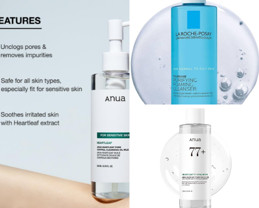 Essential Skincare Products for Oily and Acne-Prone Skin cover photo collage