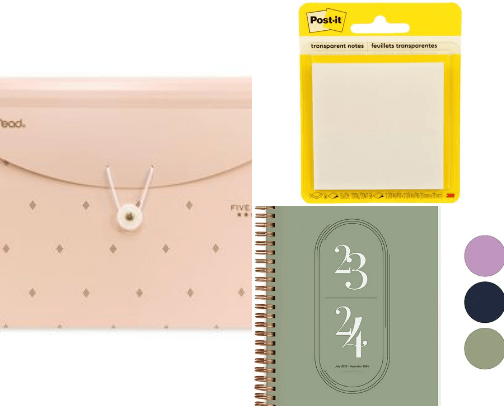 Back to school Essentials for college students cover photo collage