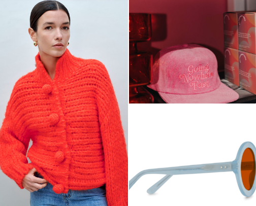 Colorful pieces to elevate your neutral outfit cover photo collage