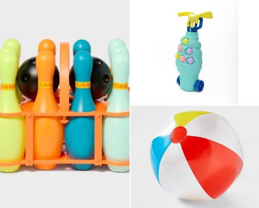 Summer Outdoor Toys cover photo collage