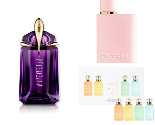 Flirty Fragrance cover photo collage