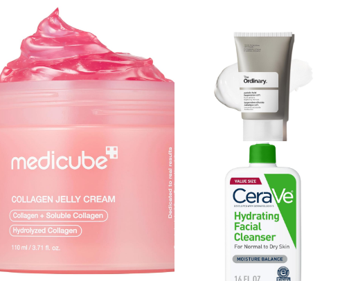 Build Your Perfect Skincare Routine cover photo collage