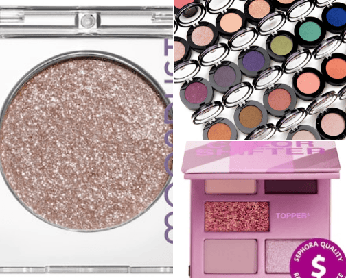 eye shadows cover photo collage