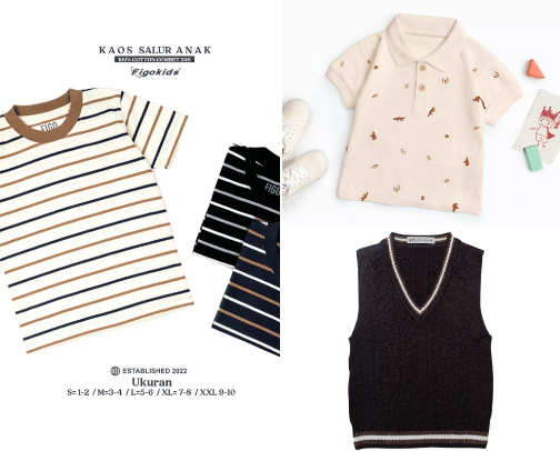 look fancy but affordable for your kids cover photo collage