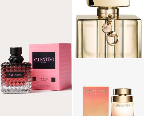 My favorite Perfumes Right Now cover photo collage
