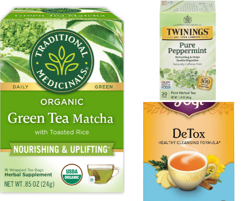 Healthy Teas & Detox Essentials⁠. cover photo collage