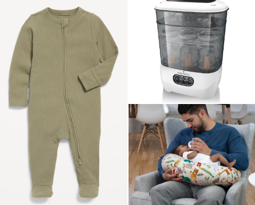 Baby Must Haves! cover photo collage