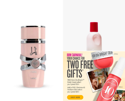 Perfume recommendations cover photo collage