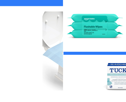 @AMAZON TOILETRIES and more... cover photo collage