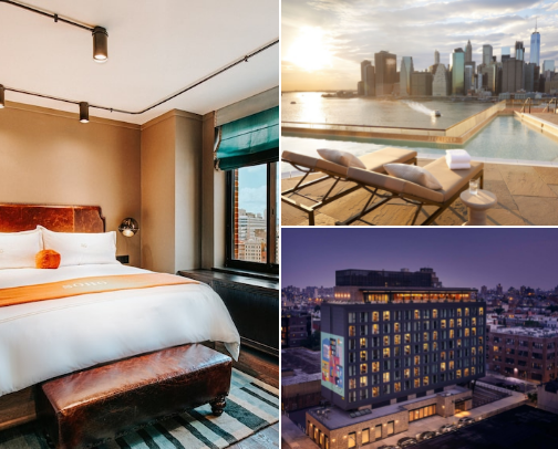 The Best Hotels in New York City cover photo collage
