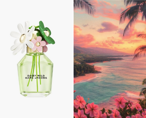 Floral Banana Shower Routine ft. Marc Jacobs Daisy Wild 🍌🌺🫧 cover photo collage