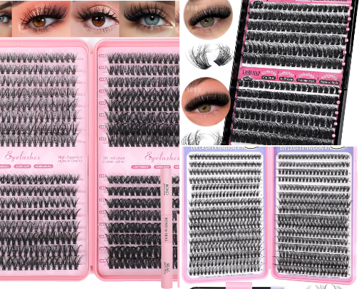 AMAZING LASH CLUSTER cover photo collage