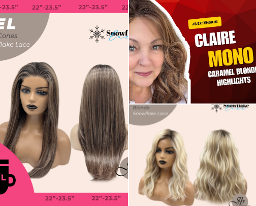 My Wig Recommendations cover photo collage