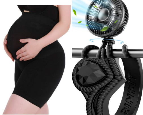 Pregnancy must haves cover photo collage