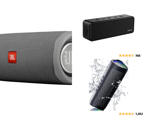 Bluetooth Speaker cover photo collage