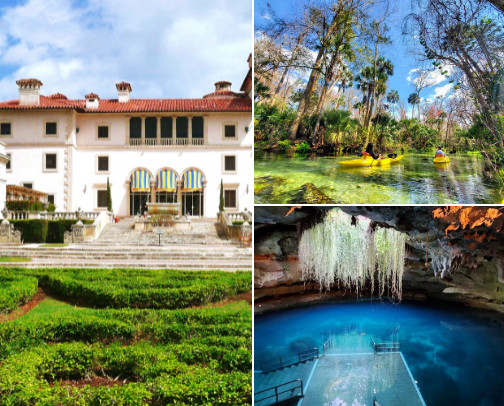 Hidden Gems in Florida that's a must-see. cover photo collage