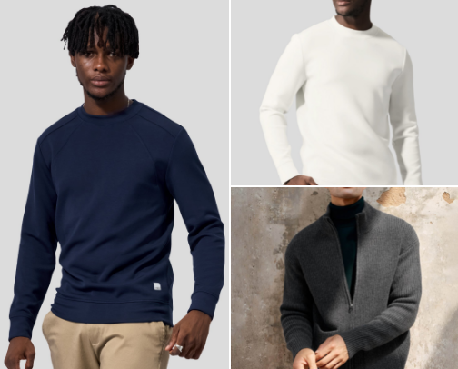 Versatile Menswear cover photo collage