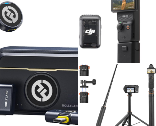 Content Creator must haves cover photo collage