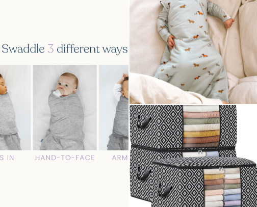 Baby products 0-6 months cover photo collage