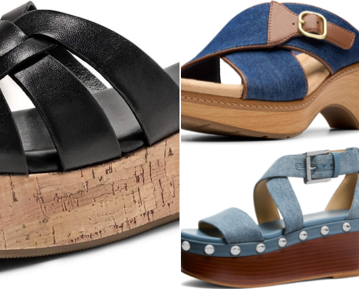 New favorite summer shoes cover photo collage