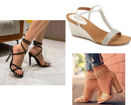 HEELS And SLIPPER cover photo collage
