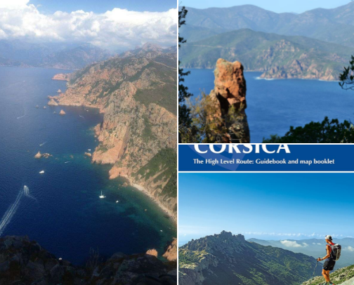 Hiking in Corsica cover photo collage