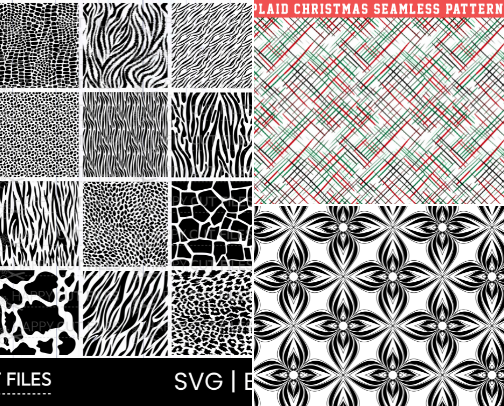 Seamless Pattern Collections cover photo collage