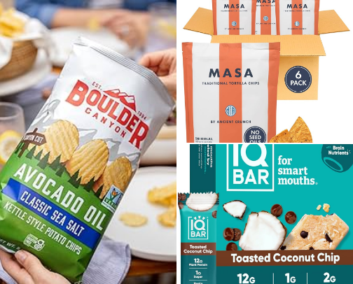 Let’s Snack Healthy cover photo collage