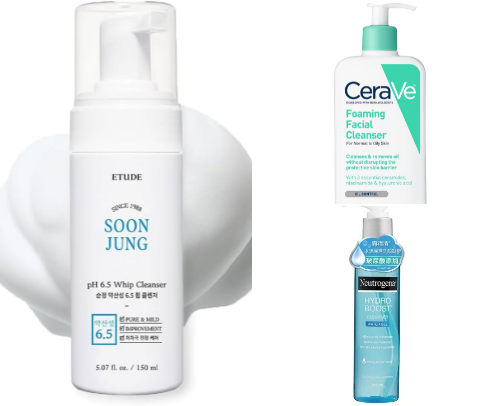 Skincare for Oily skin cover photo collage