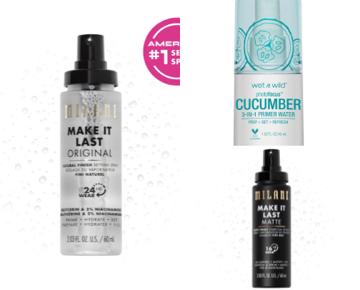 fave SETTING SPRAYS cover photo collage