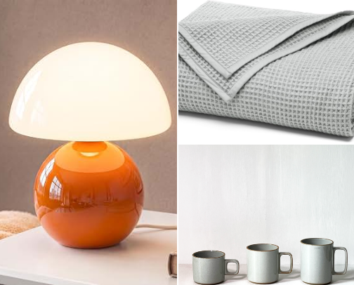 The "Warm Minimalism & Quiet Luxury Home Decor" Gift Guide cover photo collage