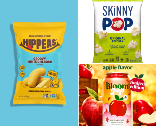 Snacks cover photo collage