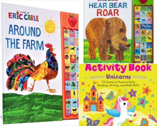 Best Kids Book Deals for Fun Learning & Reading cover photo collage