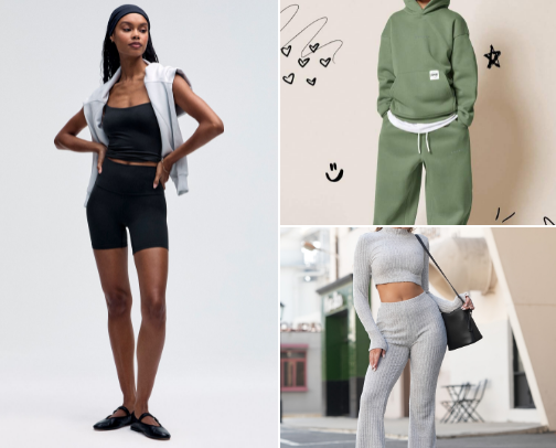 Stylish and comfy lounge wear you will.live in cover photo collage