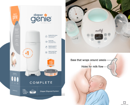 New Mom Essentials cover photo collage