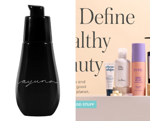 Conscious, organic and slow beauty cover photo collage