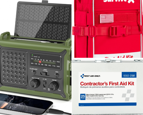 Emergency Survival Kit Must Haves cover photo collage
